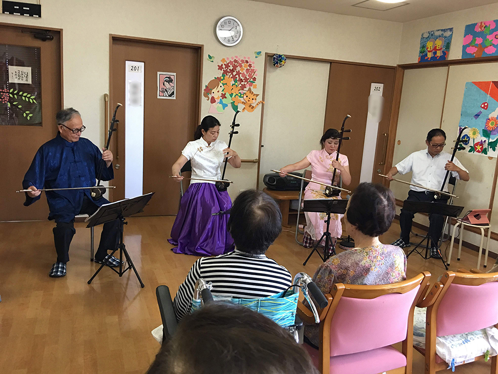 2019年09月06日 平田にてボランティア演奏