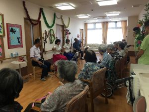 2019年06月21日 岡山市北区にてボランティア演奏