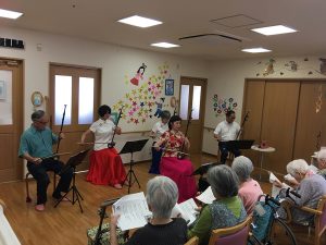 2019年07月09日 操山にてボランティア演奏